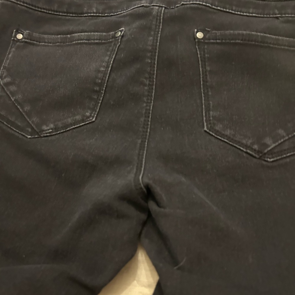 High Rise Black Denim - Picture 3 of 3